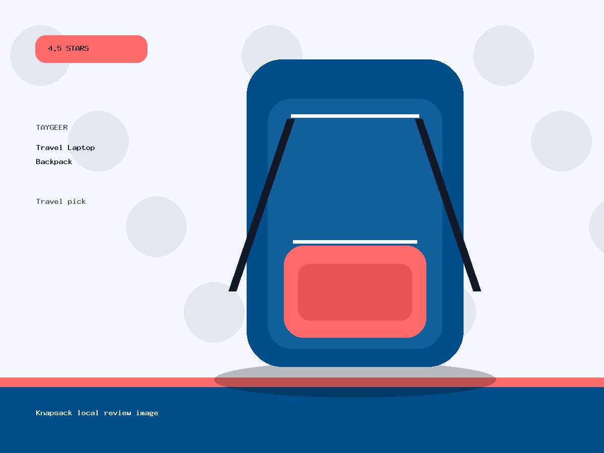 Taygeer Travel Laptop Backpack